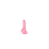 Gode jelly rose ventouse taille XS 13cm 